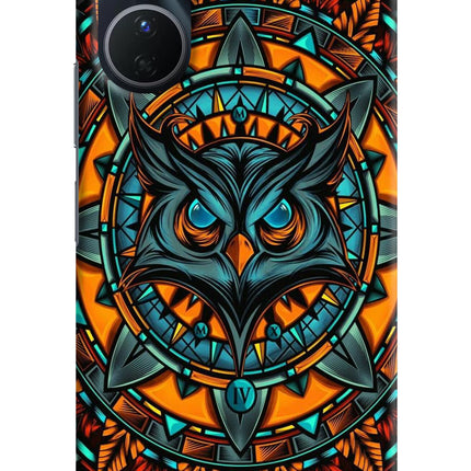 Angry Owl Art Vivo T2x 5G Hard Case Back Cover by Casekaro