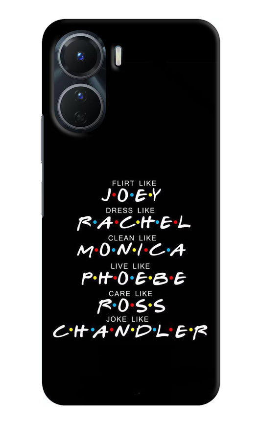 FRIENDS Character Vivo T2x 5G Hard Case Back Cover by Casekaro