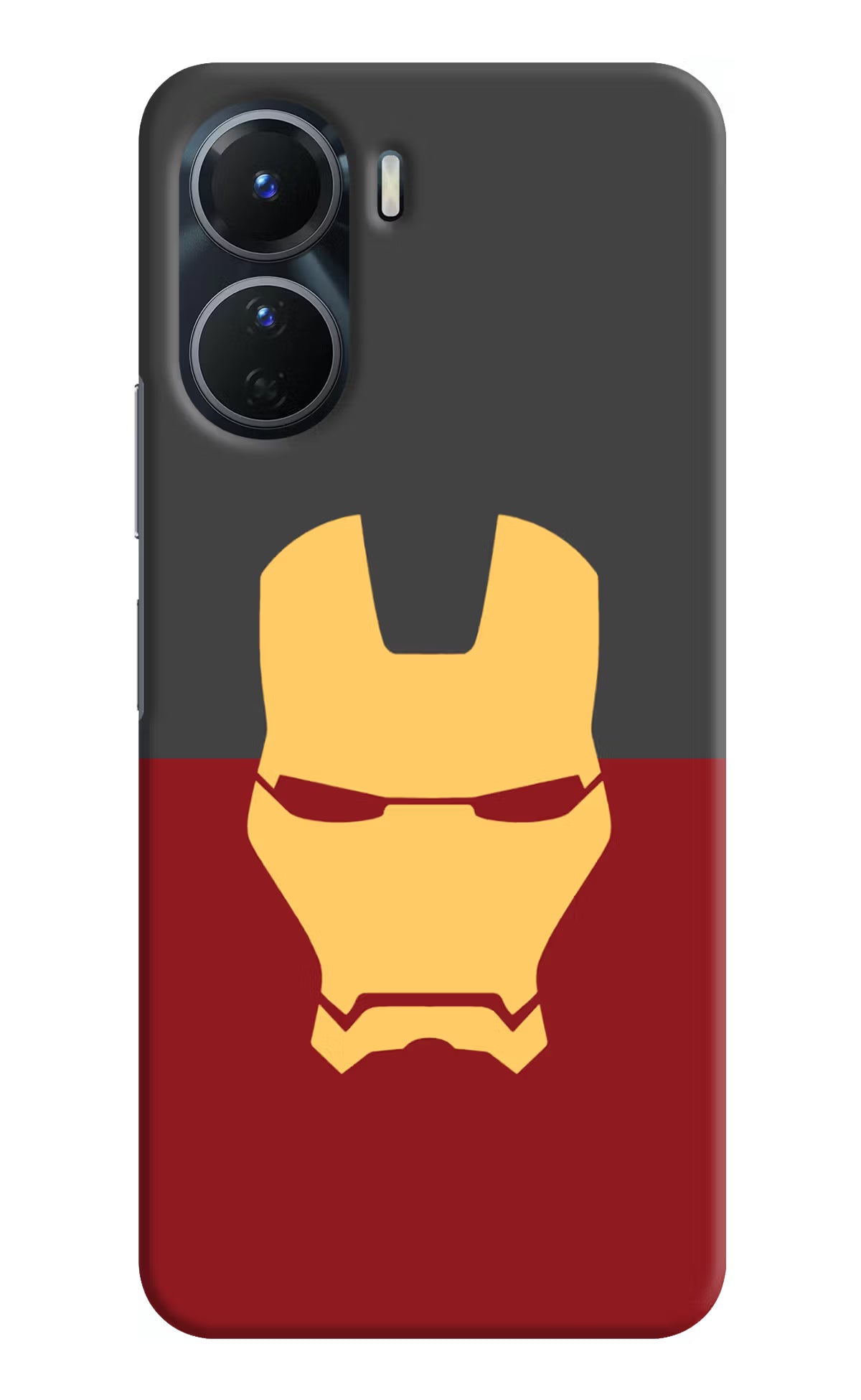 Ironman Vivo T2x 5G Hard Case Back Cover by Casekaro