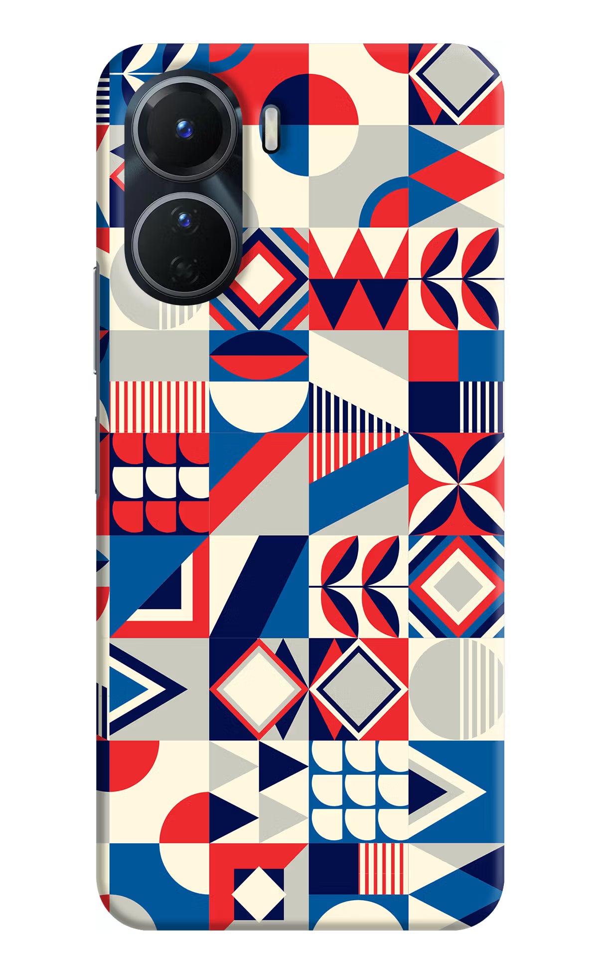 Colorful Pattern Vivo T2x 5G Hard Case Back Cover by Casekaro