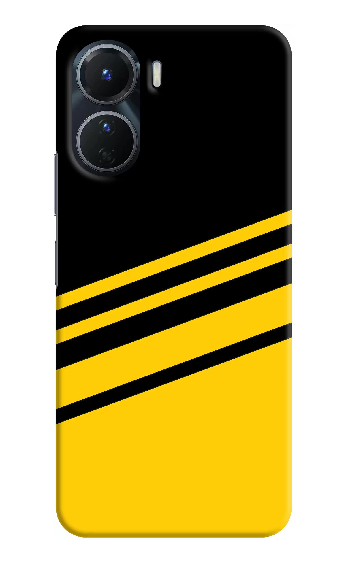 Yellow Shades Vivo T2x 5G Hard Case Back Cover by Casekaro