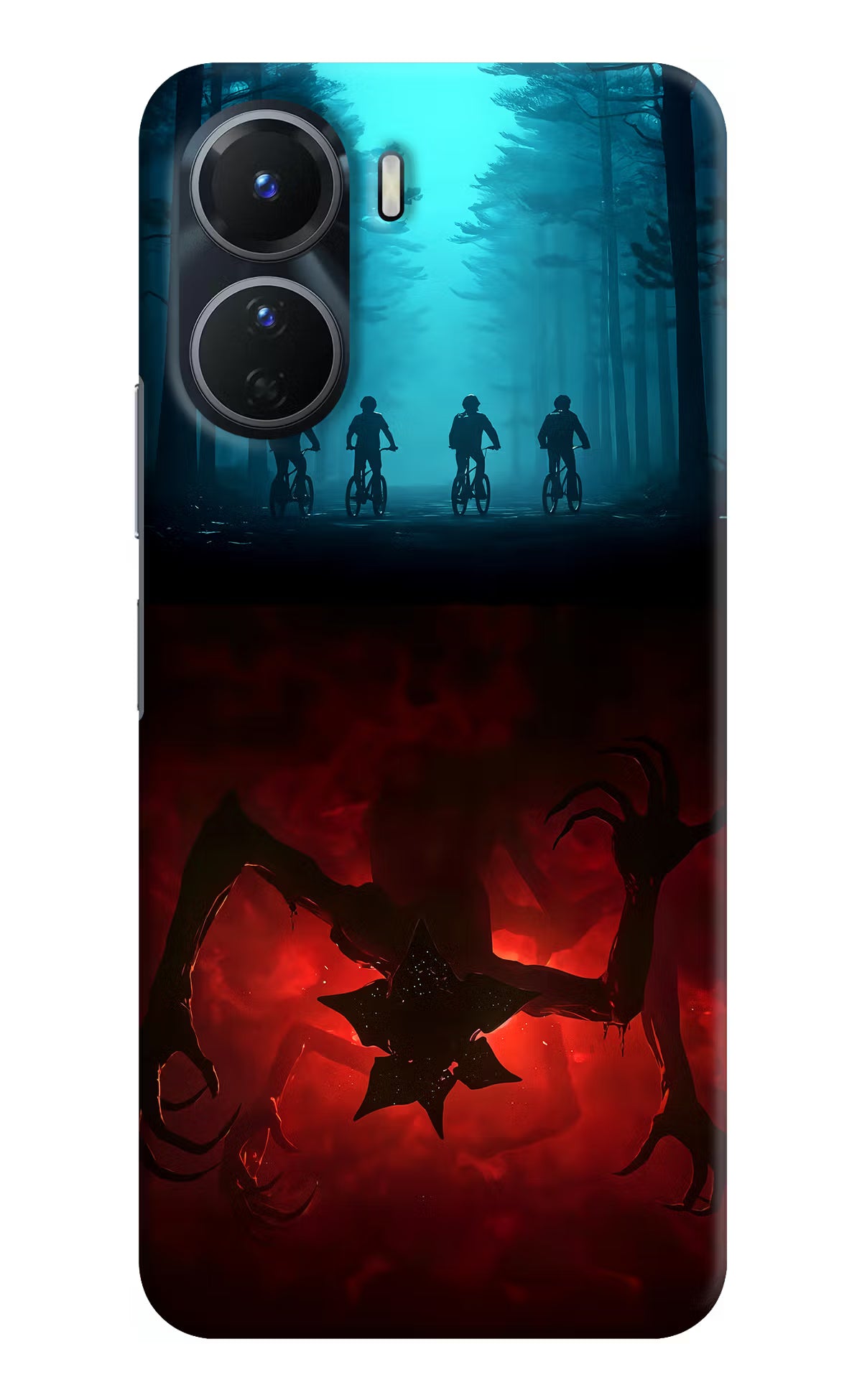 Ordinary Things Downside Up Vivo T2x 5G Hard Case Back Cover by Casekaro