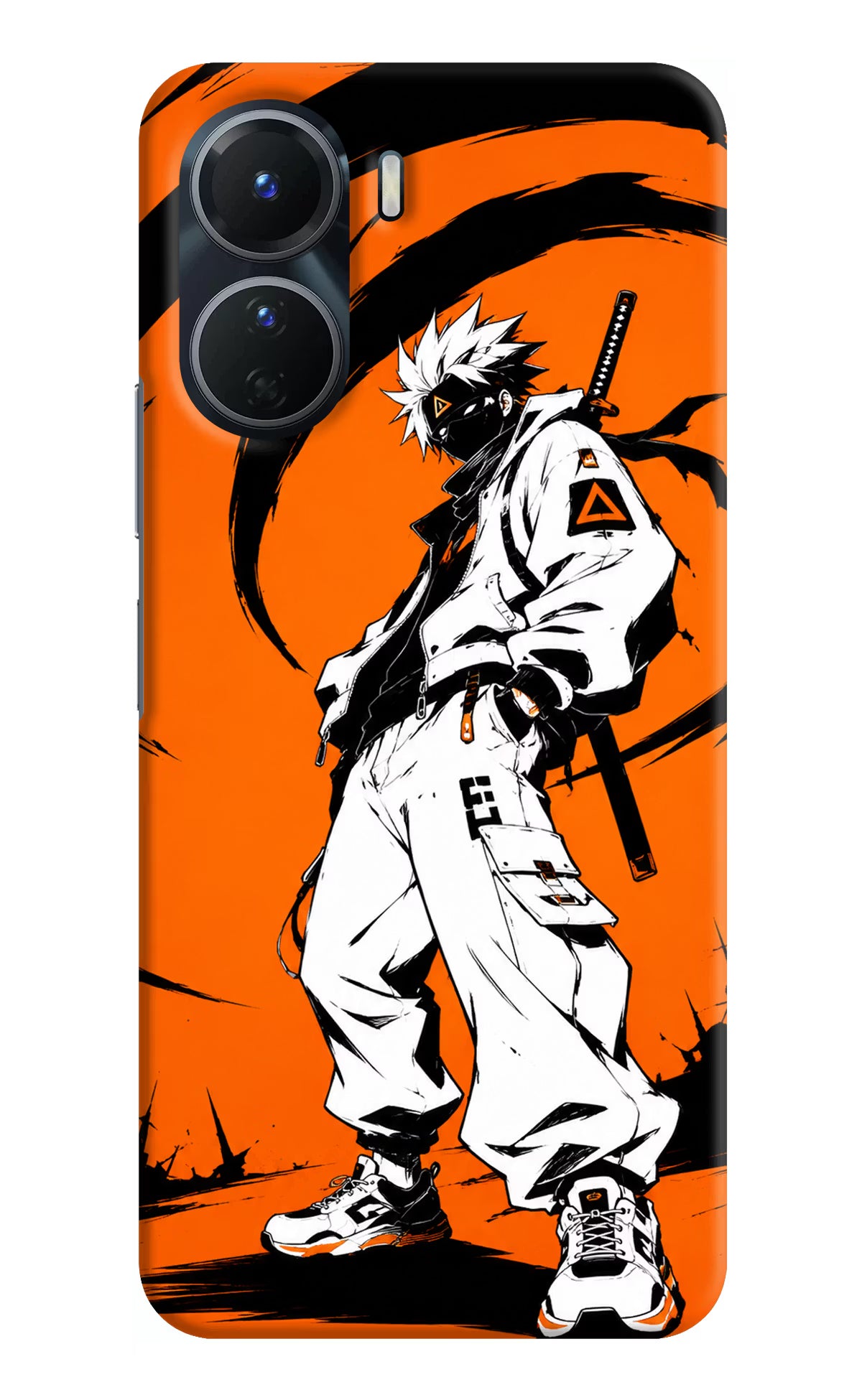 Street Samurai  Vivo T2x 5G Hard Case Back Cover by Casekaro