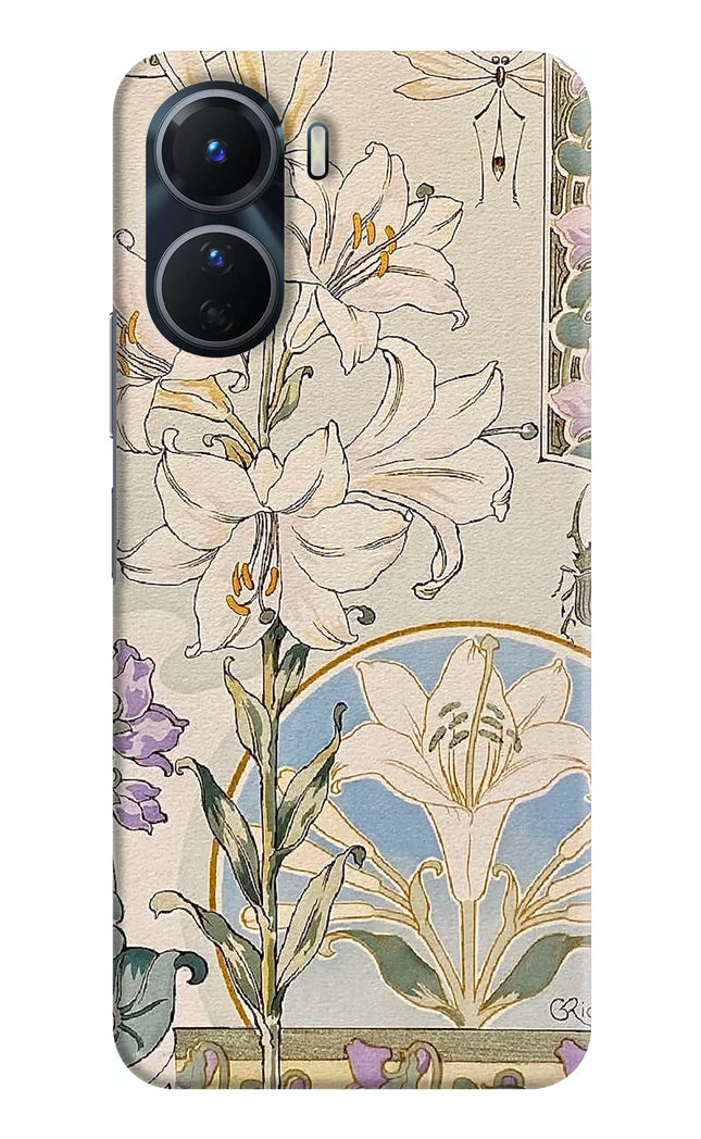 White Lily Vivo T2x 5G Hard Case Back Cover by Casekaro
