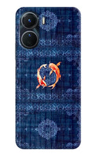 Koi Blue Vivo T2x 5G Hard Case Back Cover by Casekaro