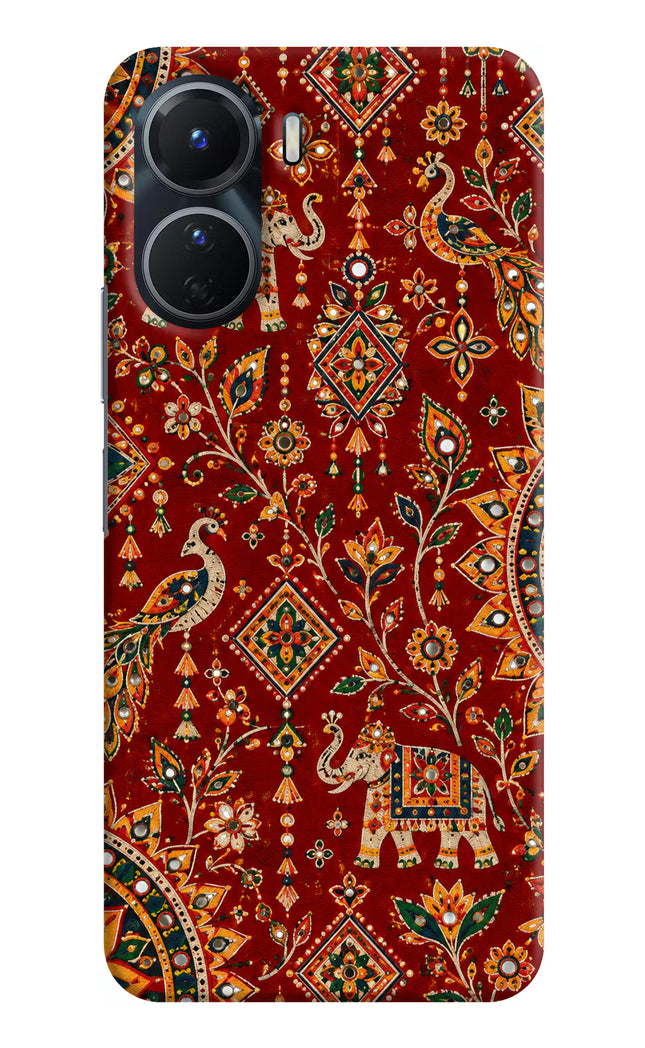 Laal Riwaaz Vivo T2x 5G Hard Case Back Cover by Casekaro