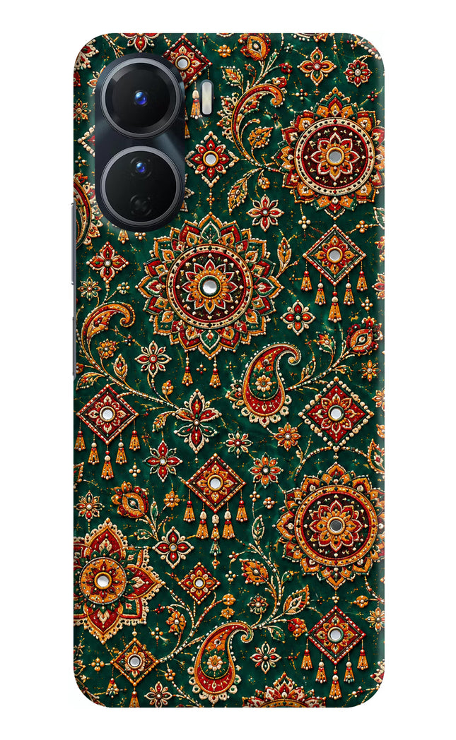 Green Pataka Vivo T2x 5G Hard Case Back Cover by Casekaro