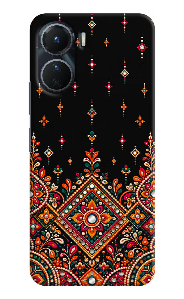 Noir Mehfil Vivo T2x 5G Hard Case Back Cover by Casekaro