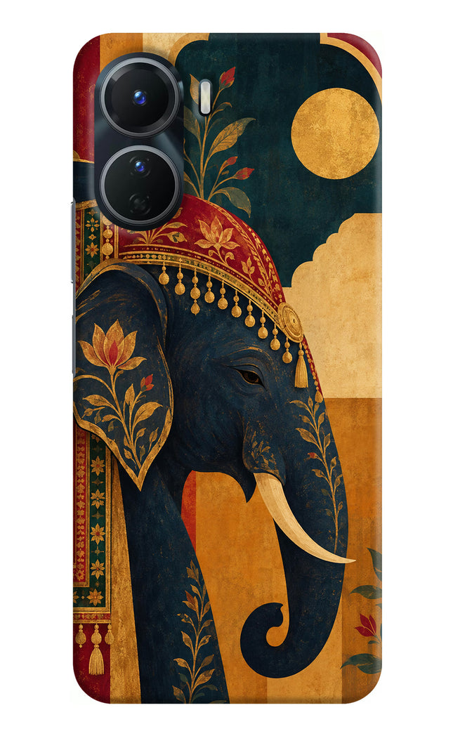 Royal Elephant Vivo T2x 5G Hard Case Back Cover by Casekaro