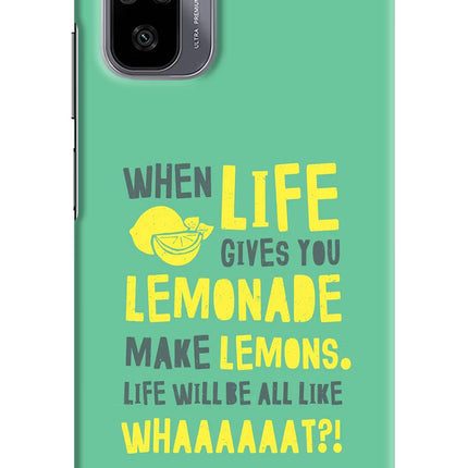 Quote Redmi Note 11 SE Hard Case Back Cover by Casekaro