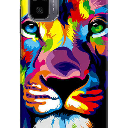 Lion Redmi Note 11 SE Hard Case Back Cover by Casekaro