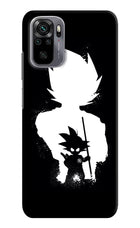 Goku Shadow Redmi Note 11 SE Hard Case Back Cover by Casekaro