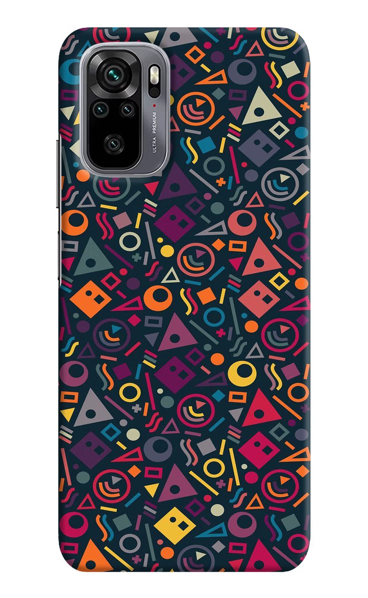 Geometric Abstract Redmi Note 11 SE Hard Case Back Cover by Casekaro