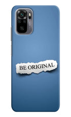 Be Original Redmi Note 11 SE Hard Case Back Cover by Casekaro