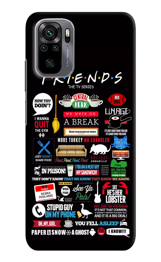 FRIENDS Redmi Note 11 SE Hard Case Back Cover by Casekaro