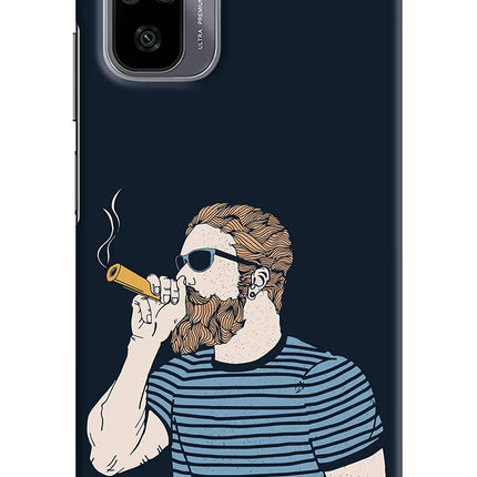 Smoking Redmi Note 11 SE Hard Case Back Cover by Casekaro
