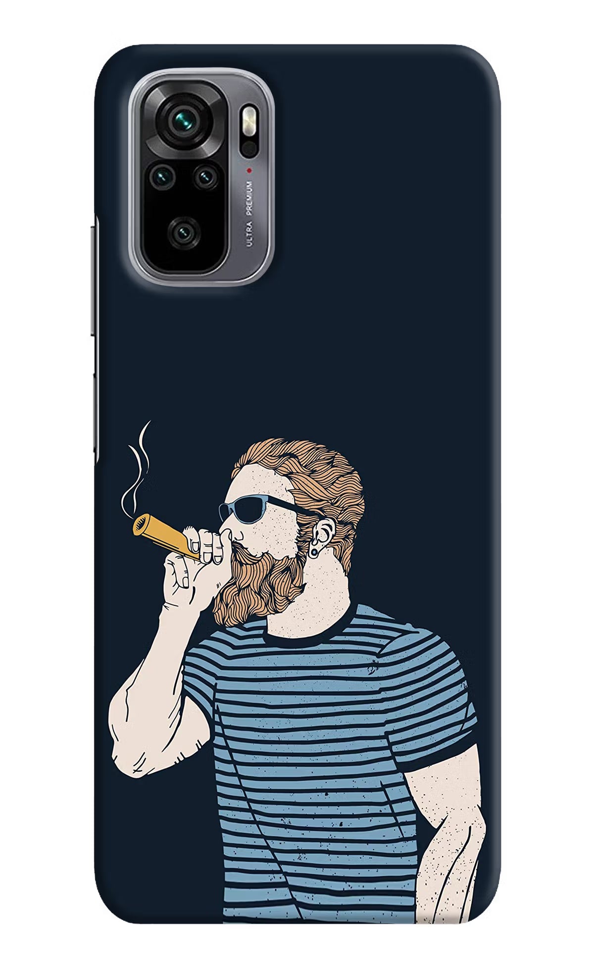 Smoking Redmi Note 11 SE Hard Case Back Cover by Casekaro