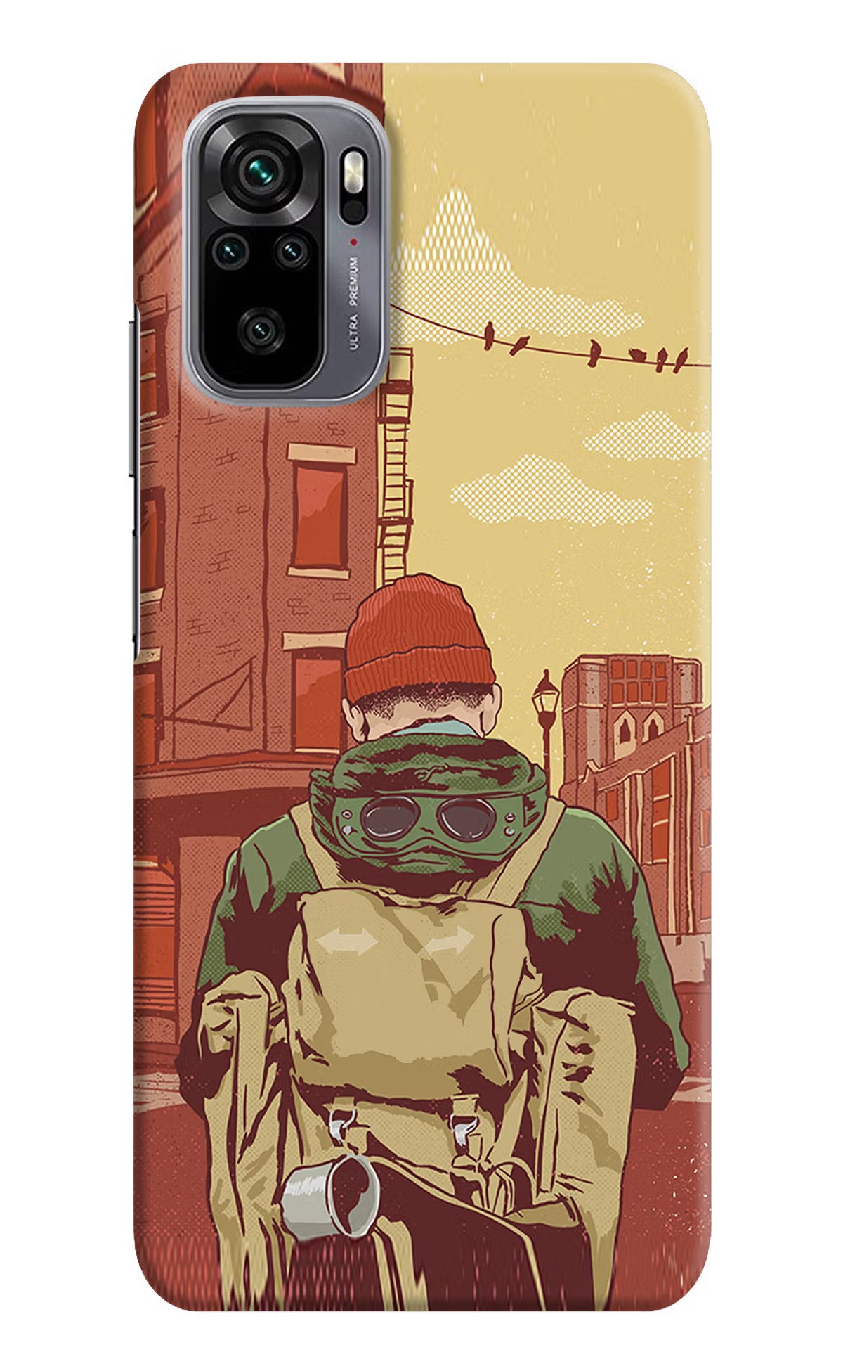 Adventurous Redmi Note 11 SE Hard Case Back Cover by Casekaro