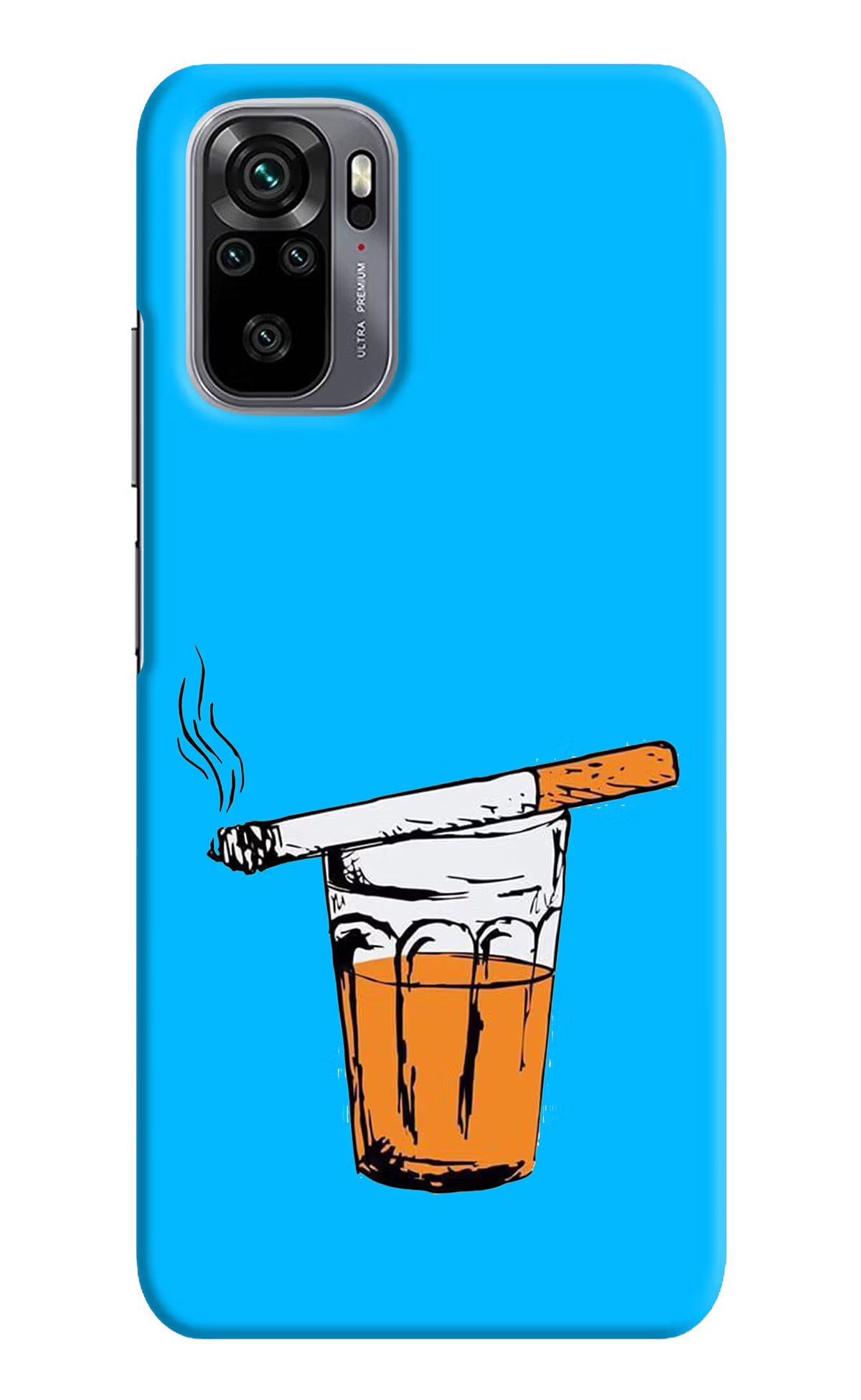 Chai Sutta Redmi Note 11 SE Hard Case Back Cover by Casekaro