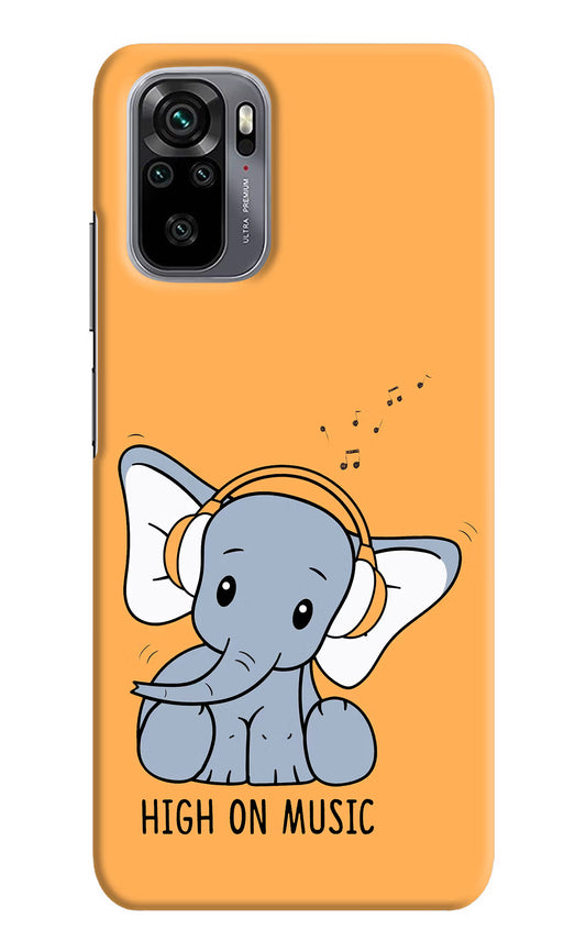 High On Music Redmi Note 11 SE Hard Case Back Cover by Casekaro