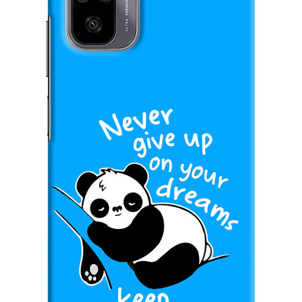 Keep Sleeping Redmi Note 11 SE Hard Case Back Cover by Casekaro