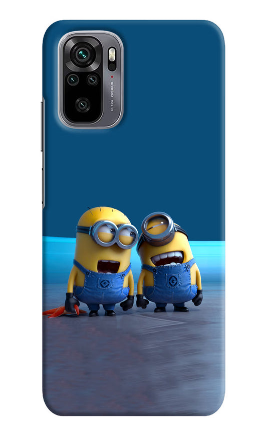 Minion Laughing Redmi Note 11 SE Hard Case Back Cover by Casekaro