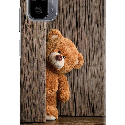 Teddy Wooden Redmi Note 11 SE Hard Case Back Cover by Casekaro