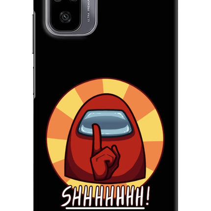 Among Us Shhh! Redmi Note 11 SE Hard Case Back Cover by Casekaro