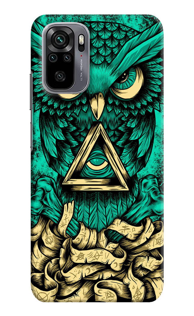 Green Owl Redmi Note 11 SE Hard Case Back Cover by Casekaro