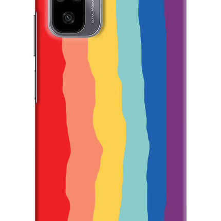 Rainbow Redmi Note 11 SE Hard Case Back Cover by Casekaro
