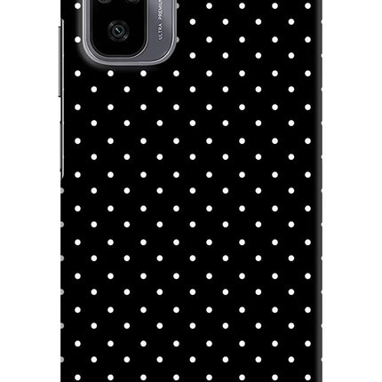 White Dots Redmi Note 11 SE Hard Case Back Cover by Casekaro