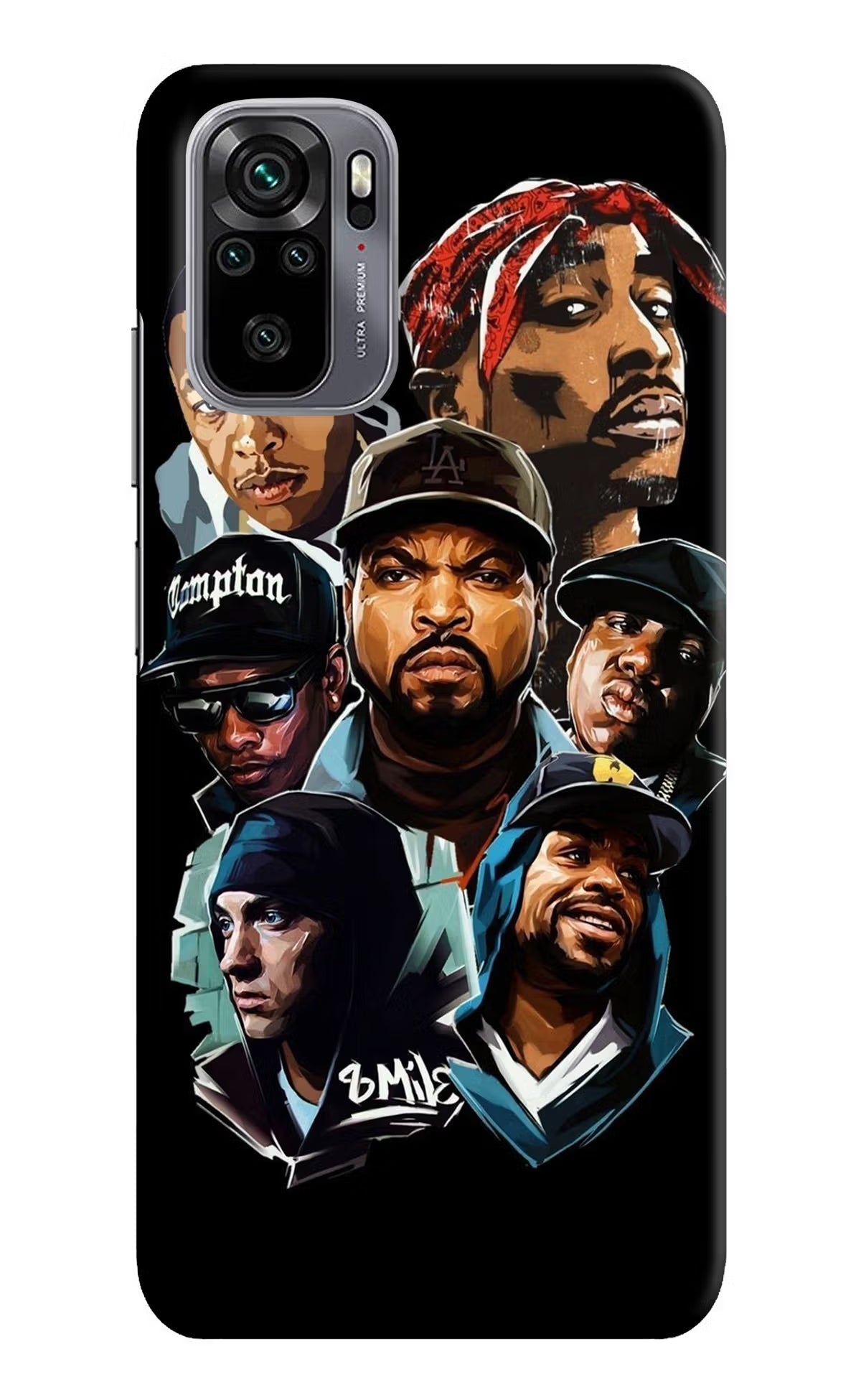 Rappers Redmi Note 11 SE Hard Case Back Cover by Casekaro