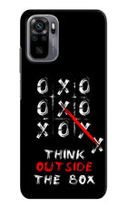 Think out of the BOX Redmi Note 11 SE Hard Case Back Cover by Casekaro