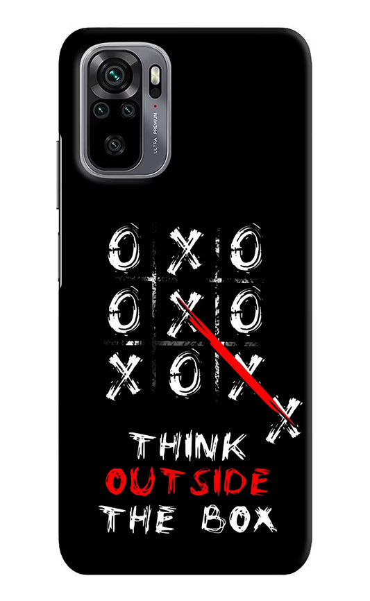 Think out of the BOX Redmi Note 11 SE Hard Case Back Cover by Casekaro