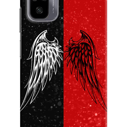 Wings Redmi Note 11 SE Hard Case Back Cover by Casekaro