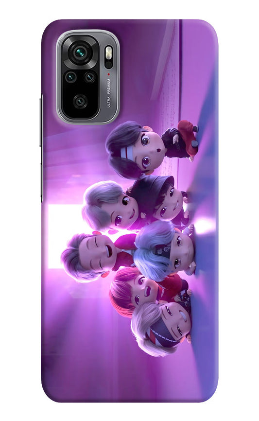 BTS Chibi Redmi Note 11 SE Hard Case Back Cover by Casekaro