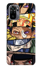 Naruto Character Redmi Note 11 SE Hard Case Back Cover by Casekaro