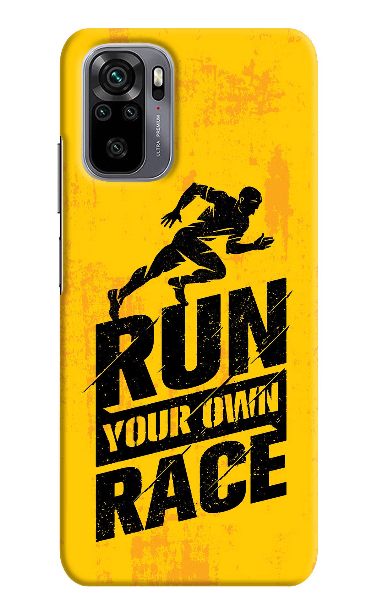 Run Your Own Race Redmi Note 11 SE Hard Case Back Cover by Casekaro