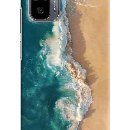 Ocean Beach Redmi Note 11 SE Hard Case Back Cover by Casekaro