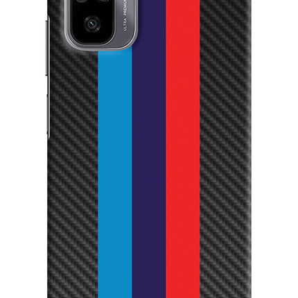 BMW Stripes Pattern Redmi Note 11 SE Hard Case Back Cover by Casekaro