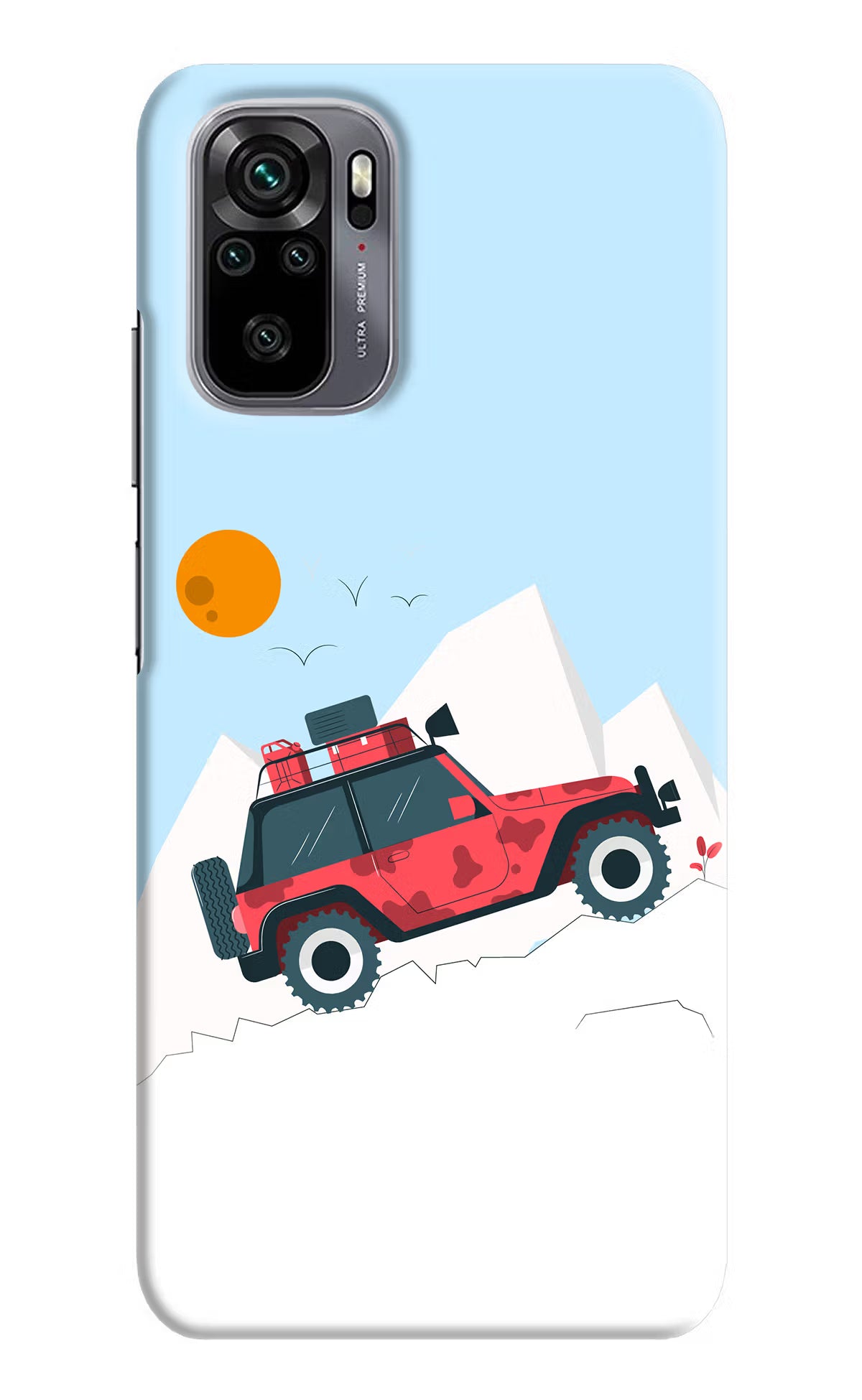 Mountain Trail Beast Redmi Note 11 SE Hard Case Back Cover by Casekaro