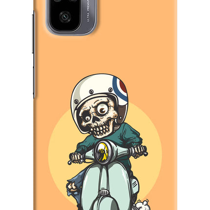 Undead Biker Redmi Note 11 SE Hard Case Back Cover by Casekaro