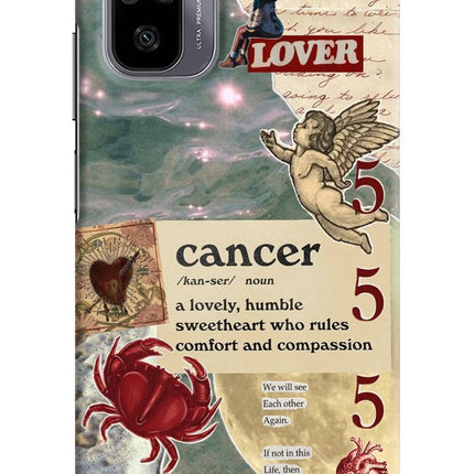 Cancer Zodiac Redmi Note 11 SE Hard Case Back Cover by Casekaro