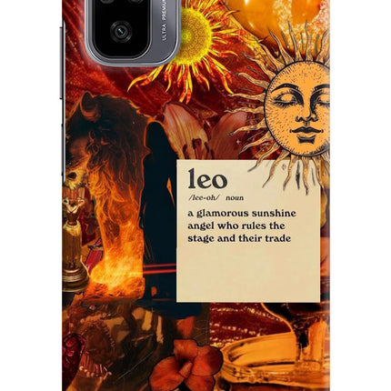 Leo Zodiac Redmi Note 11 SE Hard Case Back Cover by Casekaro