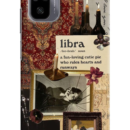 Libra Zodiac Redmi Note 11 SE Hard Case Back Cover by Casekaro