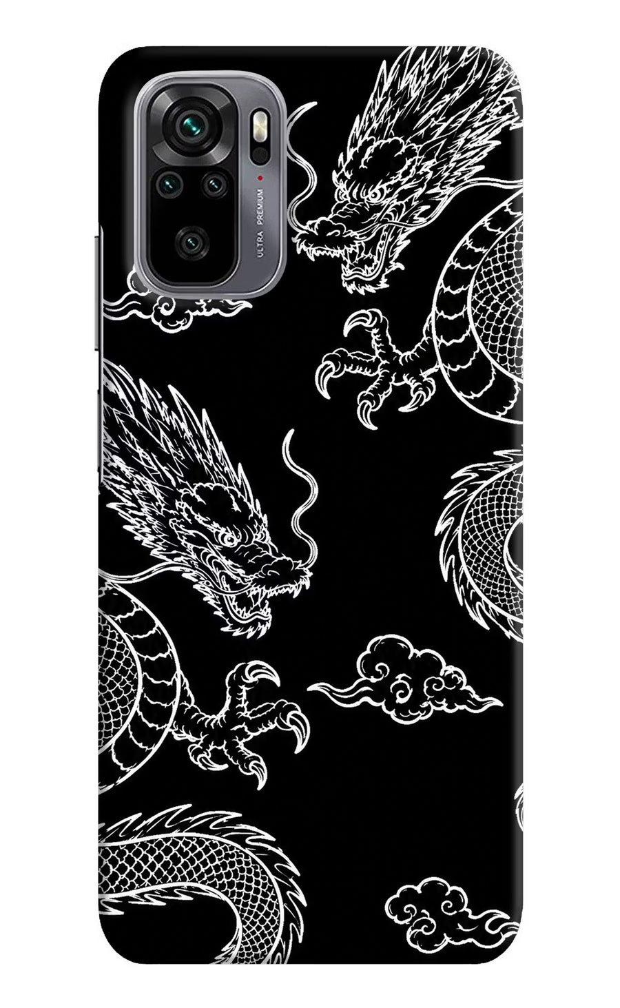 Twin Dragons Redmi Note 11 SE Back Cover, Hard case
