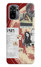 Taylor Swift Redmi Note 11 SE Hard Case Back Cover by Casekaro