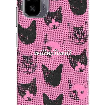 Pink Cats Redmi Note 11 SE Hard Case Back Cover by Casekaro