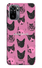 Pink Cats Redmi Note 11 SE Hard Case Back Cover by Casekaro
