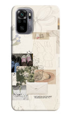 Soft Aesthetic Redmi Note 11 SE Hard Case Back Cover by Casekaro